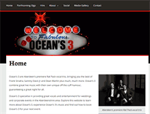 Tablet Screenshot of oceans3.co.uk